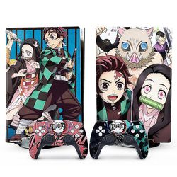 Playstation 5 Ps5 Konsoli Tarra Levyohjaimet Demon Slayer Tarra kansi sisustus