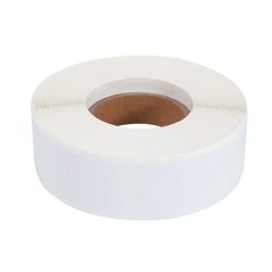 Irrotettavat pakastimen etiketit 1 x 3 tuuman säilytystarrat jääkaappipakastimeen (tyhjä valkoinen)