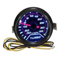 Mikasa Universal 52mm bilmåler tryk digital led turbo boost målere meter dial ansigt