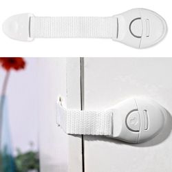 10stk/parti Skuffe Dørskab Skab Toilet Sikkerhedslåse Baby Børn Sikkerhedspleje Plastlåse Stropper Spædbarn Baby Beskyttelse