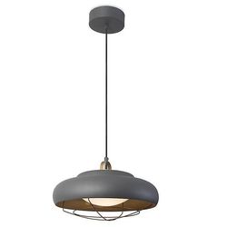 LEDS-C4 Lighting Sukker integreret LED Dome Loft Vedhæng Lys Guld, Grå