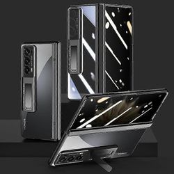 Honor Magic V2 5G kirkas PC-galvanointipuhelinkotelo, jossa on yksityisyyskarkaistu lasikalvo Musta