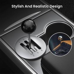 Mukinpidikkeen vaihteenvalitsimen leluun, Model Y -mukinpidikkeeseen, ihanteellista hauskanpitoa Model Y -lisävarusteille Black