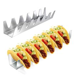 Taco Holder Stand Taco Plade Stegt Mad Køling Drain Tray Rack Pandekage Opbevaring Hylde Pizza Pie Display Stand