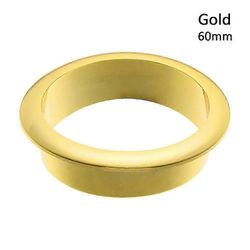 Unbrand Line Organizer Kaapelin puristin Pöytäpöytä Kaapelin kiinnitin Tietokoneen läpivienti Langan reiän kansi Line Box kultaa 60mm