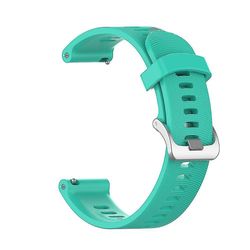 Stropp for Garmin Forerunner 645 Smart Watch silikonarmbånd armbånd lakeblue