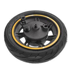 10 tuuman sähköskootterin etupyörä rumpujarrulla Max G30 -lisävarusteille Kiinteä Normal
