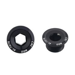 Crankset Arm Bolt alumiiniseos polkupyörän kampivarsi ruuvit kampi kiinnityspultti Musta M18