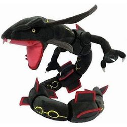 31 tuuman vihreä Rayquaza Dragon Pehmolelunukke Täytetyt nukkelelut lahjat lapsille, Pehmolelut (musta)