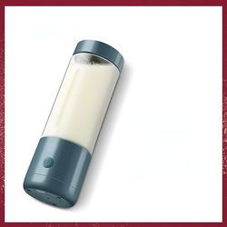 Zch Bærbar Juicer Cup Home Trådløs USB-opladning Lille Juice Cup Blue