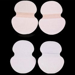 Besser 1 Par Engangs sweat pad patches antiperspirant underarm armhule Guard Sheet 50PCS