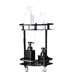 Mikasa Aluminium 2 lag Badeværelse Rack Sort