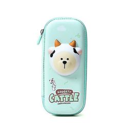 Yunshu Sød penalhus Boy Grils Primary School 3D penalhus cow