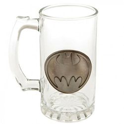 DC Comics Batman Stein Glass Seidel Gjennomsiktig 14 x 9cm
