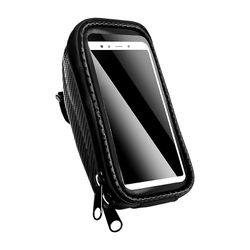 Fantasia Vandtæt cykel mobiltelefon Multi-funktionel Touch Screen Cykling Mountainbike Front Beam Bag
