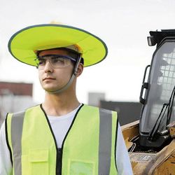 Exsha Ulkohatut Päähineet Turvallisuus Hard Hat Shield Kypärä Aurinko varjostus suojaus