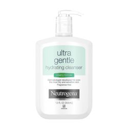 Neutrogena Ultra hellävarainen voide kasvojen puhdistusaine, 12 oz