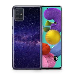 König Taske Mobiltelefonbeskytter til Samsung Galaxy A11 Case Cover Bag Kofanger Cases TPU Ny Stjernehimmel