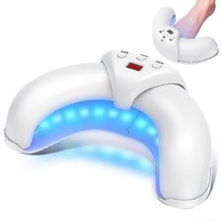 bestNail Fungus -laserhoitolaite useille varpaankynsille, kotikäyttöön 905 nm: n infrapunavalo + 470 nm: n sininen valo varpaankynsien sieni Device...