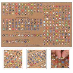 291kpl National Flag Peukalo Tacks Maakartta Push Pin Creative Thumbtacks taululle