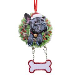 Corgi Sleeping On Pearl Christmas Hanging Ornament, 2d Akryl Plate Corgi Dog Sleeping On Pearl Xmas Bil Ornament / vindu Ornament / tre Ornament St...