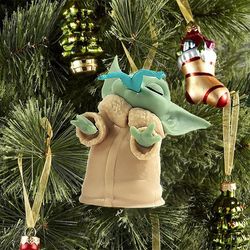 Bestdaily Baby Yoda Santa Claus juledekorasjon Party Xmas Tree Hengende anheng ornamenter G