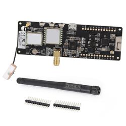 HCSC Lilygo Tbeam esp32 lora 915mhz wifi gps -moduulille, jossa on akkupohjan kehityskortti