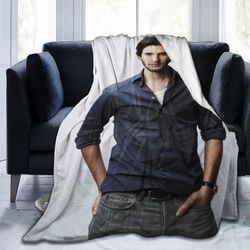 Kerota Ben Barnes fleece-heittohuopa, erittäin pehmeä kodikas ylellinen sumea peitto sohvasohvalle, kevyet lämpimät muhkeat peitot vuodevaatteet ko...