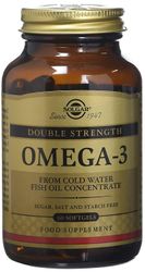 Solgar Omega-3 dobbelt styrke Softgels, 60