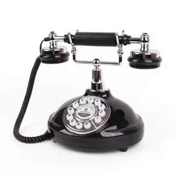 Audio Vieraskirja Häät Puhelin Audio Vieraskirja Puhelin Vintage Style Audio Message Vastaaja juhliin Syntymäpäivät Musta