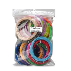 3d trykmaterialer til 3d Penne 50m Pcl Pla Filament 1,75 mm 10 Farve