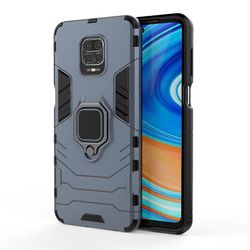 Shockproof rustning sag for xiaomi 11 pro med støttefod all inclusive dække blå zpc3730