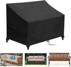 Päällinen puutarhapenkille, kansi 3-paikkaiselle puutarhapenkille ja ulkona, suojakansi puutarhakalusteille, Oxford 420D -kangaspäällinen puutarhas...