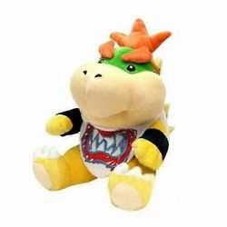 7" Baby Bowser Jr Koopa Pehmolelu Super Mario Brother pehmolelu Pehmolelu Xmas
