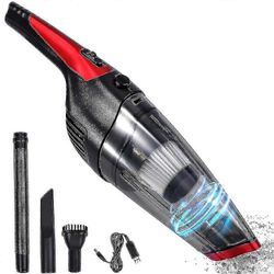 Käsipölynimuri johdoton, ladattava (USB-lataus), tehokas imunimuri, kannettava käsi-imuro lemmikkieläinten hiusten kotiin ja auton puhdistukseen Pu...