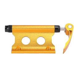 Mountainbike Forhjulsholder Cykel Block Gaffel Mount Gaffel Mount Til udendørs rejser (gul)