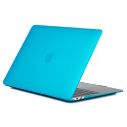 MacBook Pro 14 tuuman (2024) M4 A3112 A3185 A3401 (2023) (2021) (A2442) sormenjälkiä estävä matta tietokone Sininen Aqua Blue