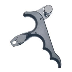 Gangxun Thumb Release Aids aluminiumslegering bueskydning Release Bow Jagt for Sammensatte Bow Compound Bow Metal 360 Grip Fire-finger Releaser Rem...