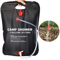 20l Solar Camping brusepose med brusehovedslange
