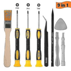 Playstation 4 täydellinen ruuvimeisselisarjan korjaustyökalusarja - Ps4 Security Torx -ruuvimeisseli T9 (tr9) Phillips Ph0 Ph1 (ps4)