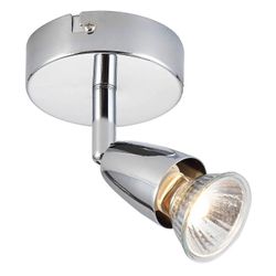 Endon Collection Lighting Amalfi 1 lysjusterbar Spotlight Chrome, GU10