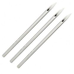 BodyJewelryOnine 10 Pc. steriliseret piercing nåle (12g, 10g, 8g) - engrospriser 12 gauge
