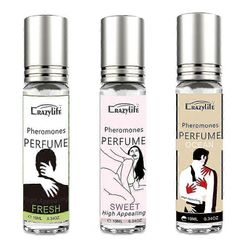 10ml hajuvesi Pitkäkestoinen Pheromone Eau de Wcte Fresh Sweet Ocean Tuoksu Miehet Naiset musta