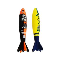 Mikasa Orange og gul Rocket Pool Legetøj 2pcs