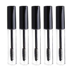 Kissqiqi Tomme Mascara flasker med wand genopfyldelig 5pcs 10ml tom Mascara Tube 2ML