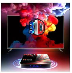 Tv Box Android 10 4gb 32gb 4k H.265 Media Player 3d Video 2.4g 6ghz Wifi Bluetooth Smart Tv Box Set Top Box AU PLUG