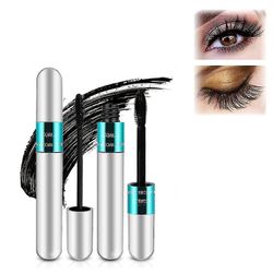 Vibely Mascara 5x pidempi vedenpitävä, Lash Cosmetics Vibely Mascara, Thrive Mascara, 4D Silk Fiber Lash Mascara, No Clumping Superstrong Mascara F...