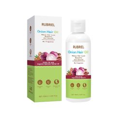 unbrand Onion Hair Oil, 100 % puhdasta luonnollista hiusten kasvuöljyä hiusten ja päänahan hoitoon - ravitsee, kosteuttaa, vähentää hiustenlähtöä, ...