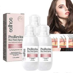 3x Zephta Hair Regrowth ProRevita Rice Nutri Spray, Hair Helper Spray ohenevien hiusten hiustenlähtöön, Rice Water Spray hiusten kasvuun
