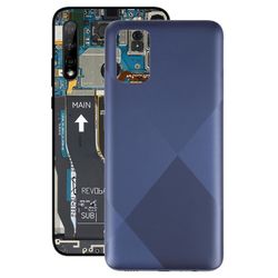 Batteri bagcover til Samsung Galaxy A02s Blå